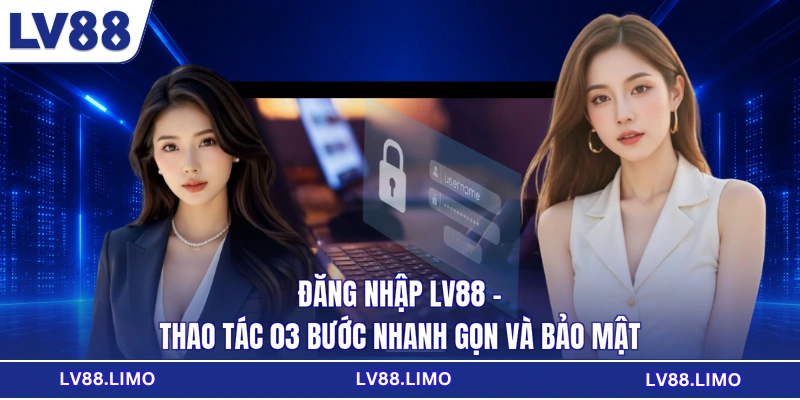Đăng Nhập LV88 - Thao Tác 03 Bước Nhanh Gọn Và Bảo Mật